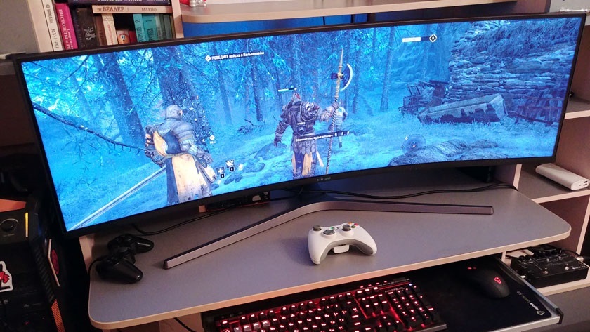 biggest gaming monitor