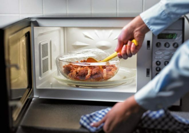 Cooking in the microwave