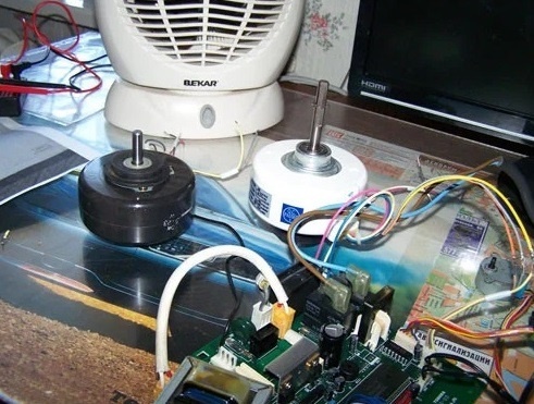 Replacing the fan motor