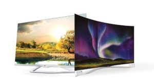 What type of screen is best for a TV 