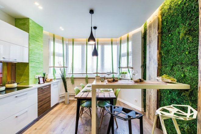 Kuchyně v ekologickém stylu