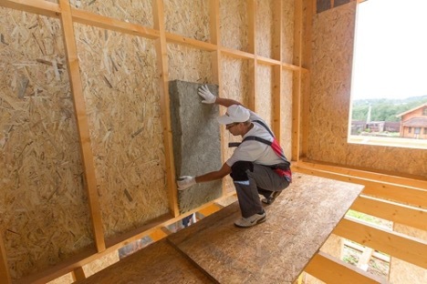 Soundproofing of a frame house