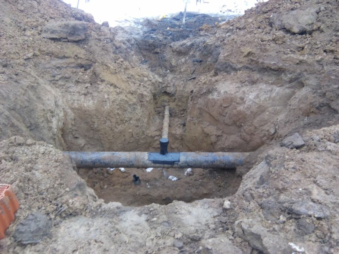 Gas pipeline connection
