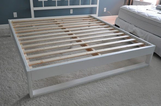 Wooden bed frame 