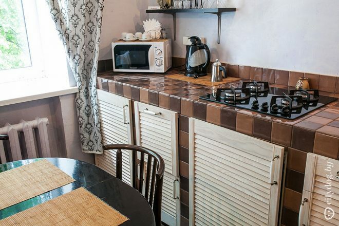 Kjøkkendesign i " stalinka"