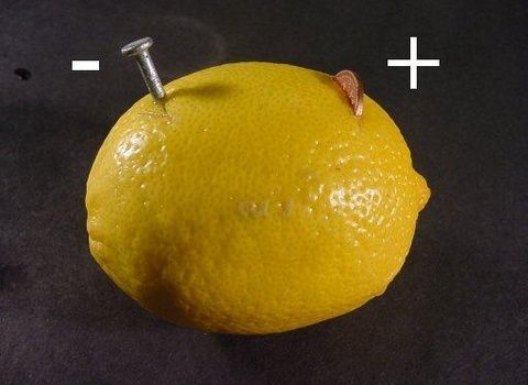 Bateria de limão.