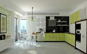 Benefits of olive shade in the kitchen