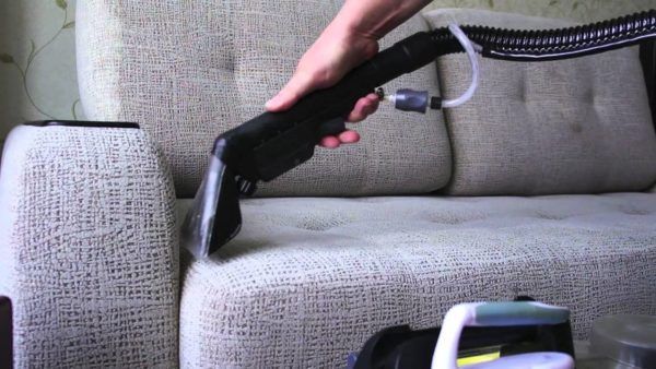 How to clean a sofa with a steam cleaner: important nuances of the procedure
