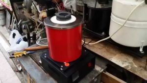 induction cooker alteration in the melting furnace