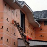 The technology of facade insulation with foam