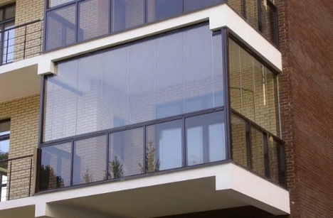 vitraž balkon