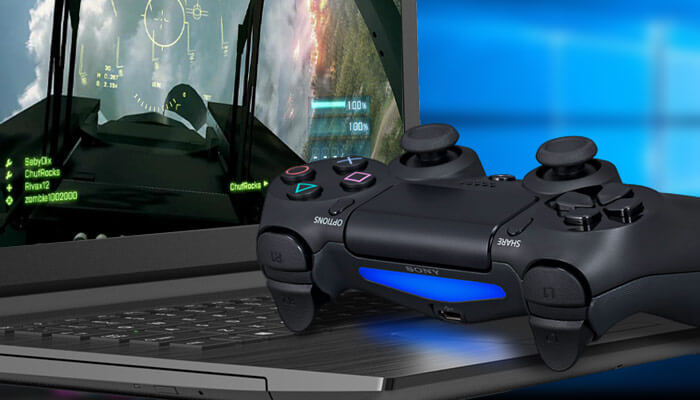Wireless joystick for playing on a computer.