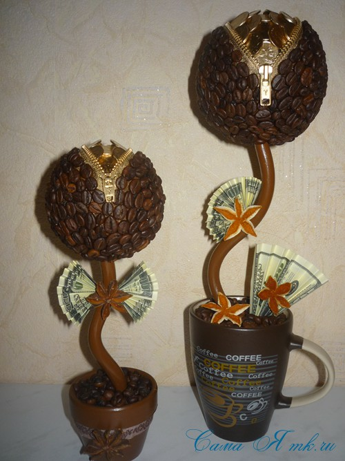 Árvore do dinheiro do café