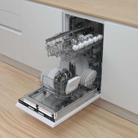What is a partially built-in dishwasher? Review of the best models - Setafi