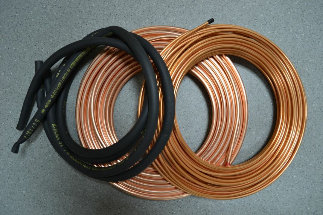 Copper tubes for air conditioner