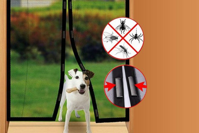 Mreža proti komarjem na vratih z magneti: pregled, prednosti in slabosti