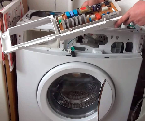 boutons de machine à laver
