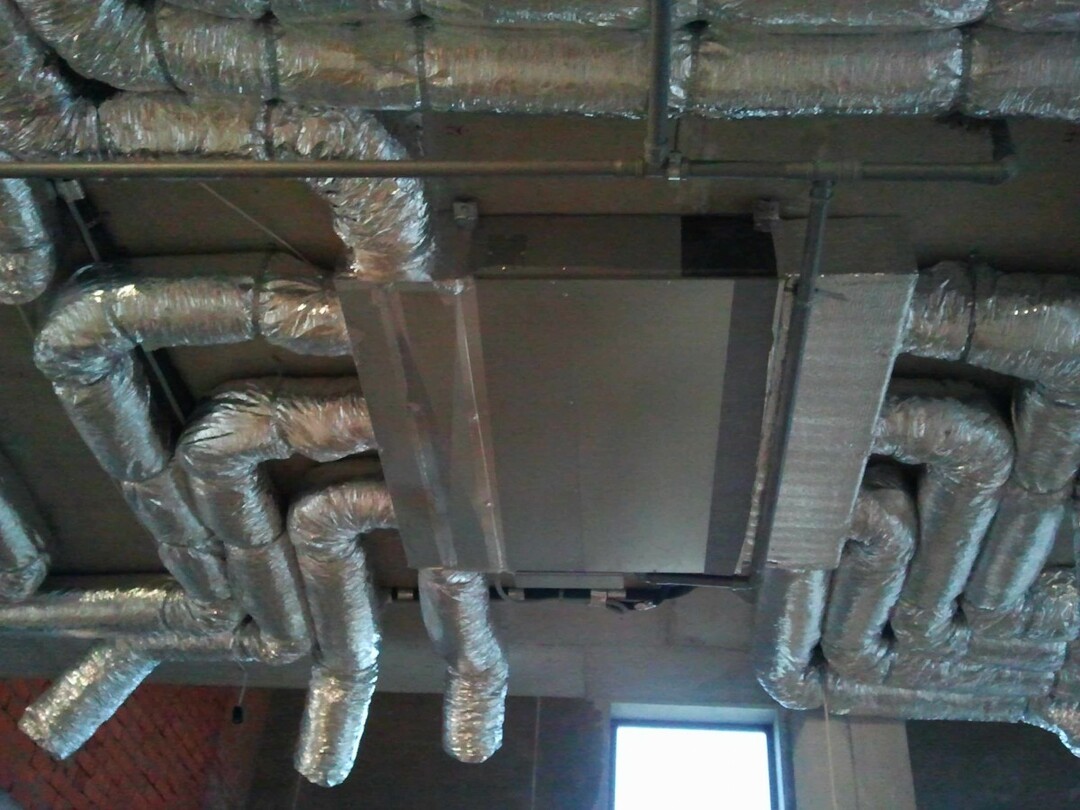 Condotti di ventilazione isolati termicamente