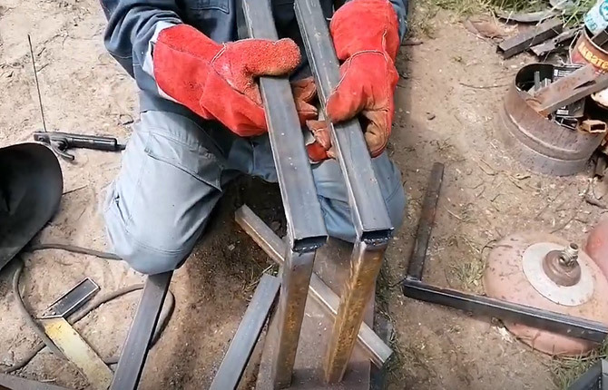 How to make a gazebo from a profile pipe with your own hands: step by step instructions, recommendations, photos