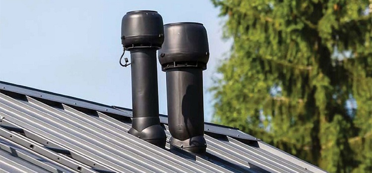 Roof aerators made of profiled sheet