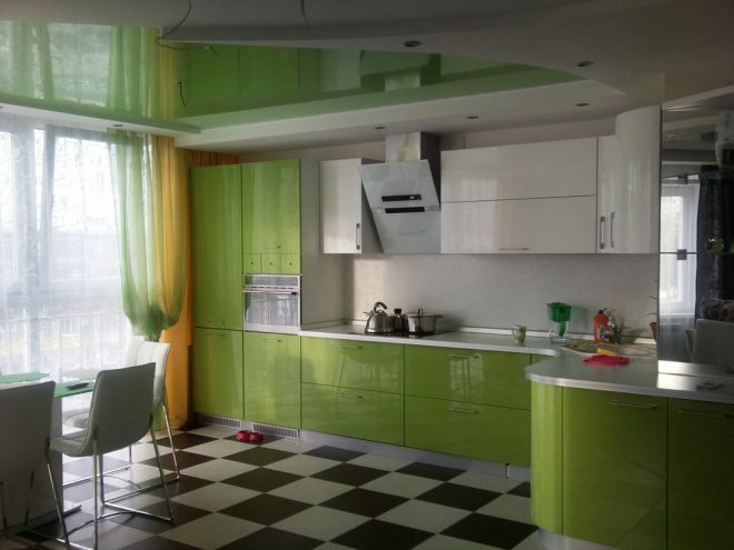 Zelená kuchyňa