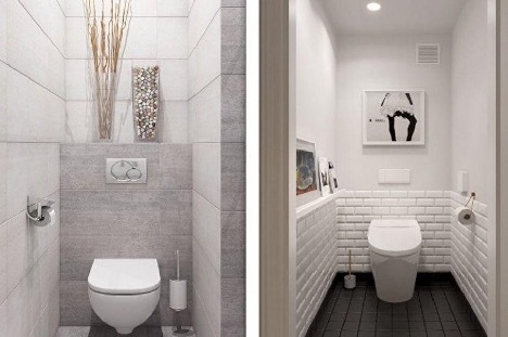 Tiles for a small bathroom