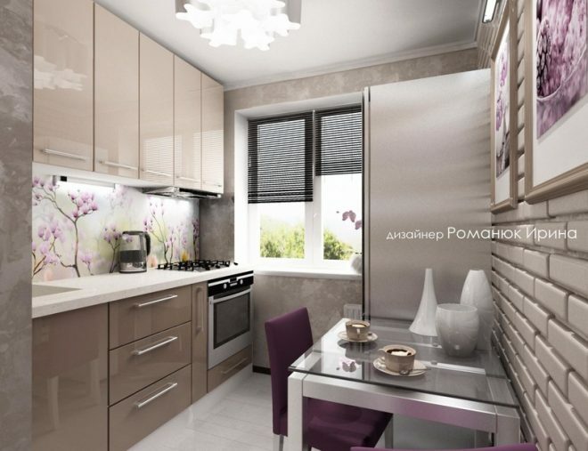 Small kitchen design ideas: interior photos, features