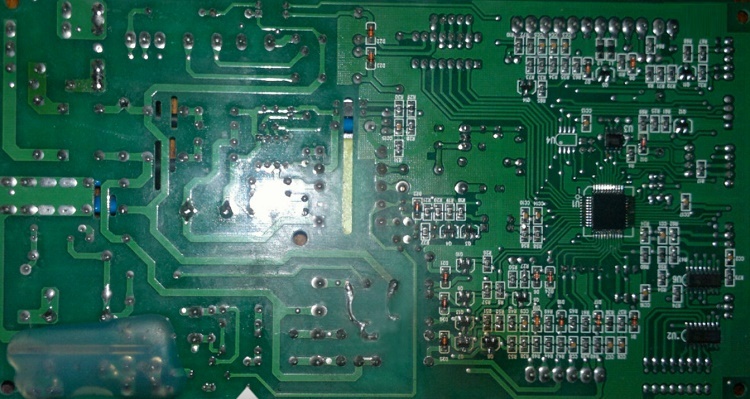 Placă electronică a coloanei Electrolux