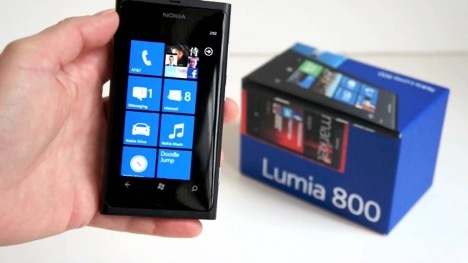 Nokia Lumia 800 Spezifikationen