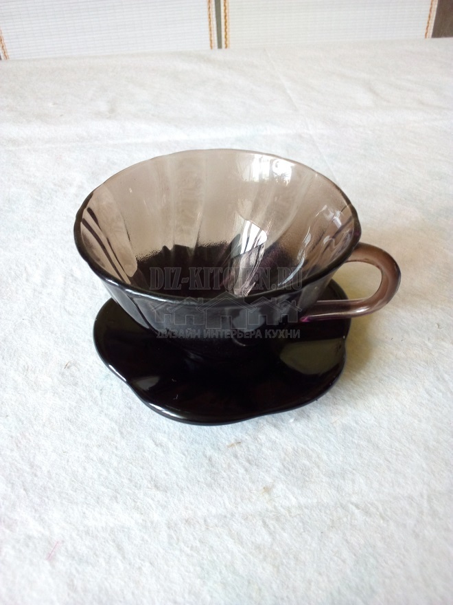 Cup and saucer for crafts